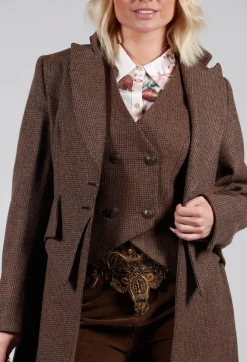 T.ba Coats^Verdi Coat in Tweed
