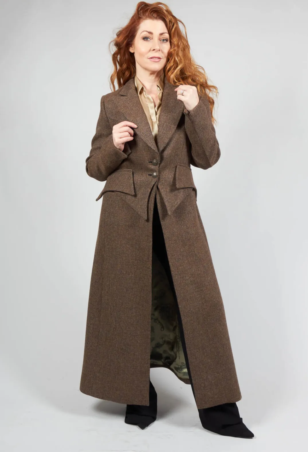 T.ba Coats^Verdi Coat in Tweed