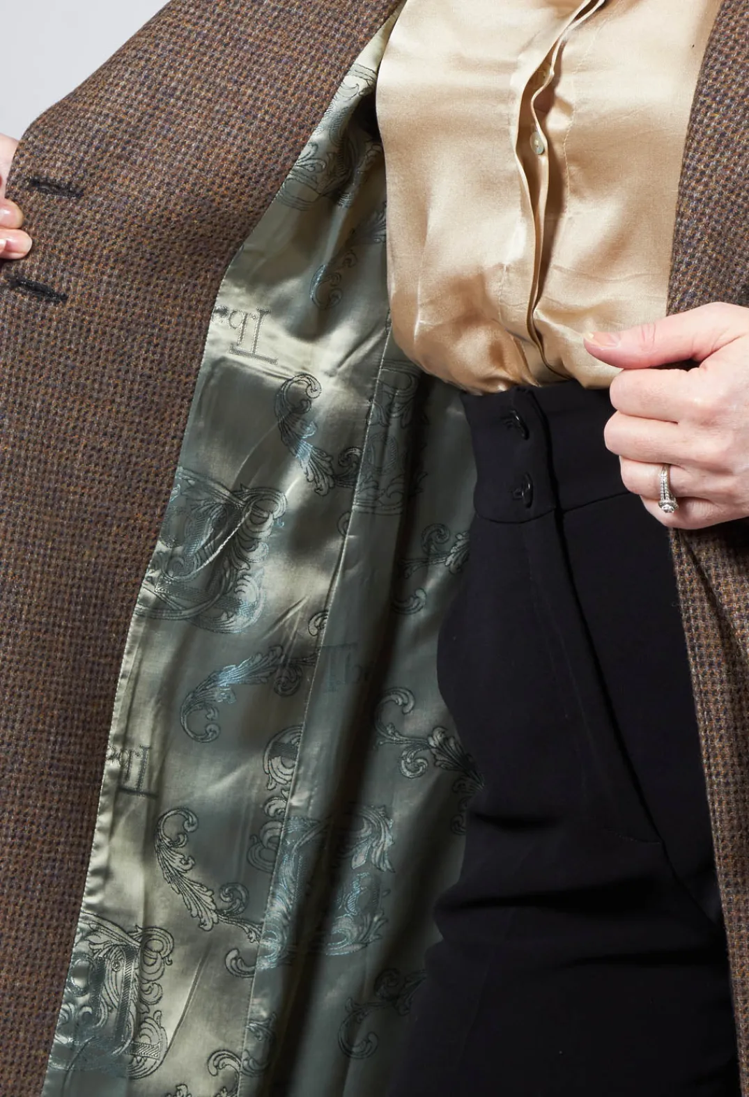 T.ba Coats^Verdi Coat in Tweed
