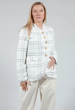 Hannoh Wessel Jackets^Veronique Jacket in Natural Check
