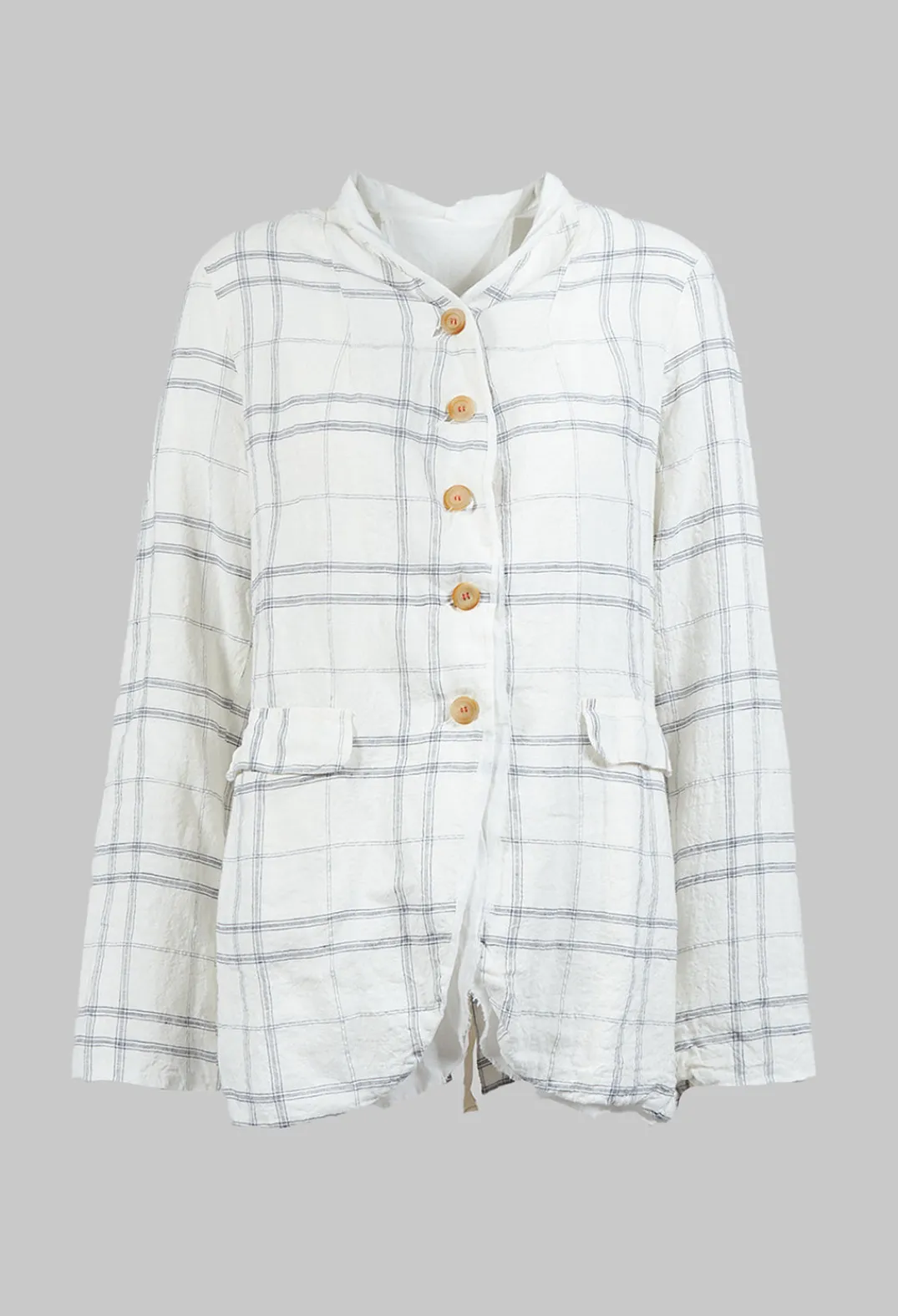 Hannoh Wessel Jackets^Veronique Jacket in Natural Check