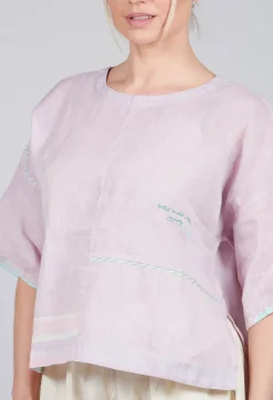 Eka Tops^Vervain Tee in Chalky Lilac