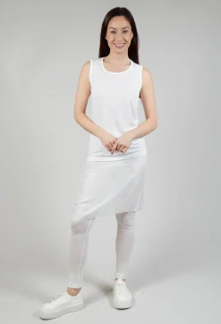 Rundholz Mainline Tops^Vest with Silk Accent in Callas