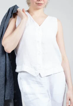 Elemente Clemente Tops^Vest Yune in White