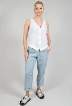 Elemente Clemente Tops^Vest Yune in White