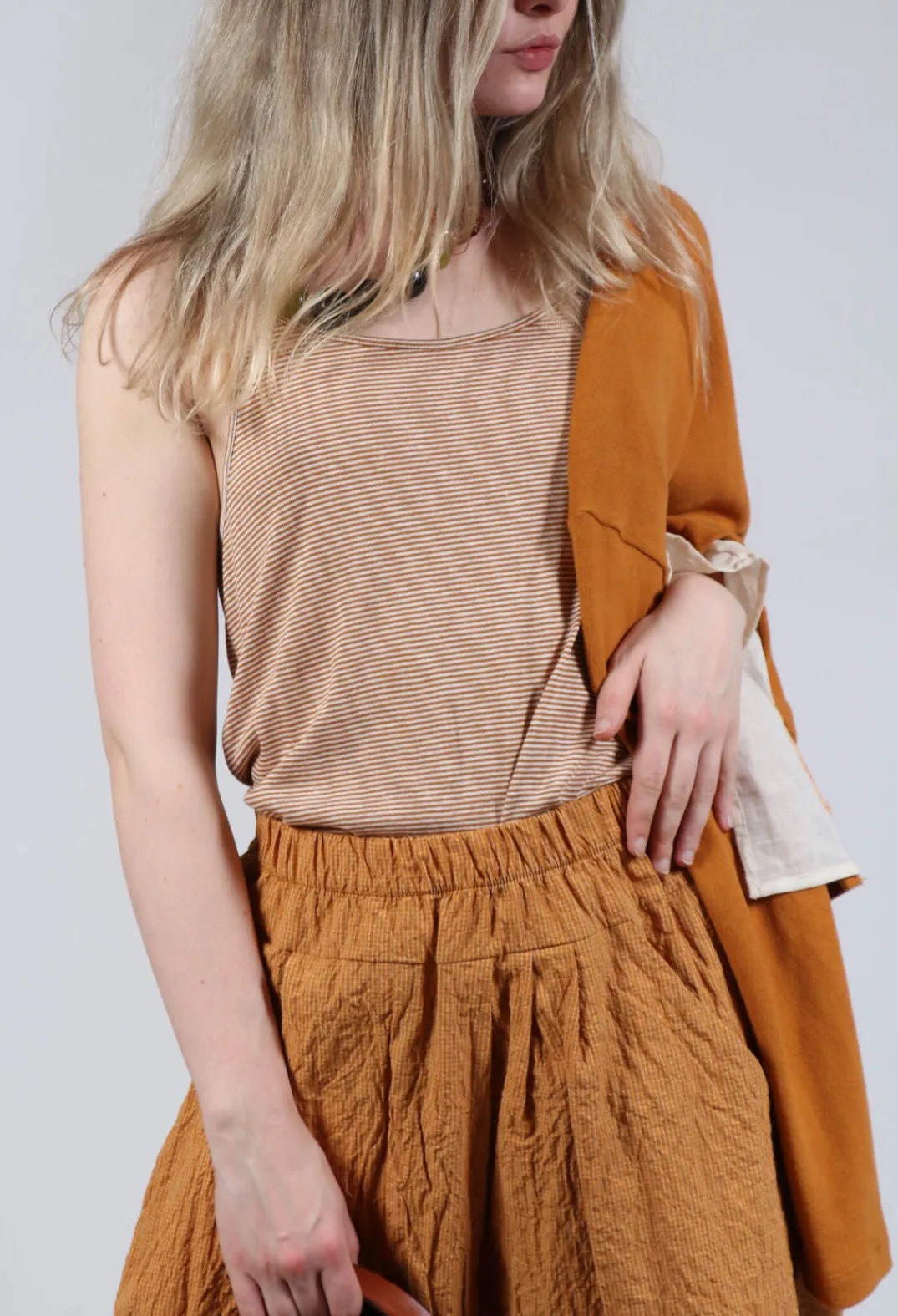 Mama B Tops^Via Lr Top In Ambra