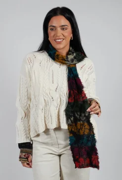 Butapana Scarves^Vibrant Wool Scarf in Prism