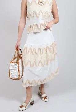 Rene Derhy Skirts^Villeneuve Skirt in Blanc