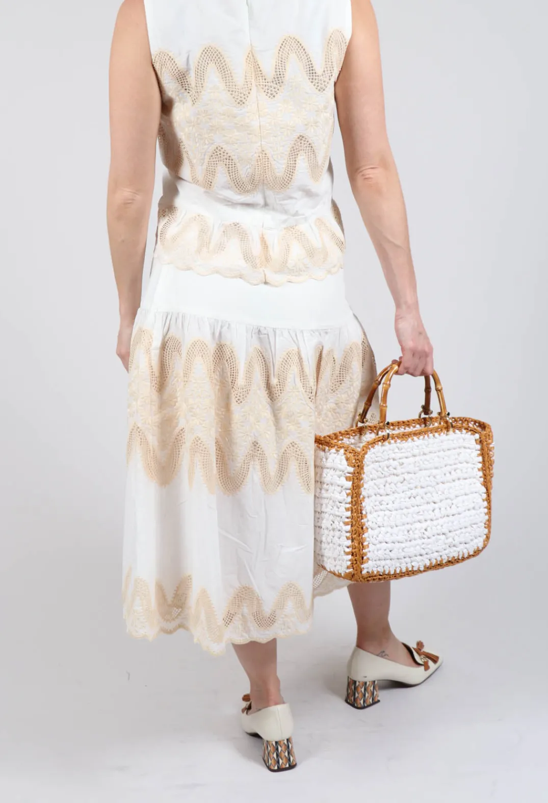 Rene Derhy Skirts^Villeneuve Skirt in Blanc