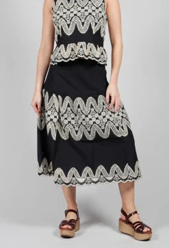 Rene Derhy Skirts^Villeneuve Skirt in Noir