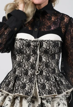 Another Archive Tops^Vintage Lace Corset