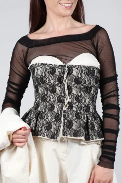 Another Archive Tops^Vintage Lace Corset