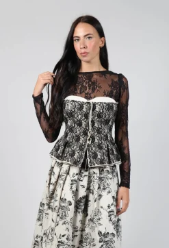 Another Archive Tops^Vintage Lace Corset