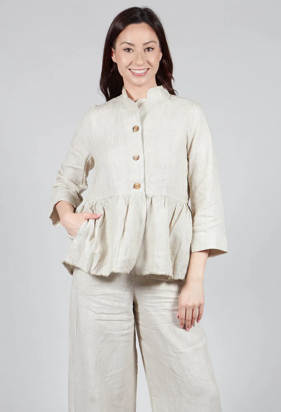 Hannoh Wessel Jackets^Violet Jacket in Sand