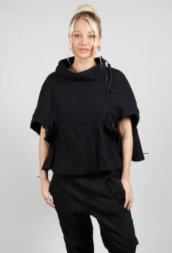 Rundholz Dip Tops^Virgin Wool Top in Black