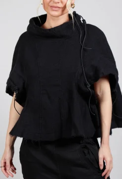 Rundholz Dip Tops^Virgin Wool Top in Black