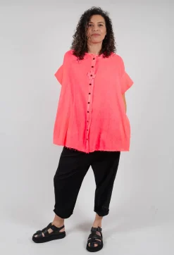 Pluslavie Shirts & Blouses^Voile Shirt in Coral