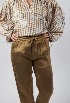 Mes Demoiselles Trousers^Vor Trousers in Bronze
