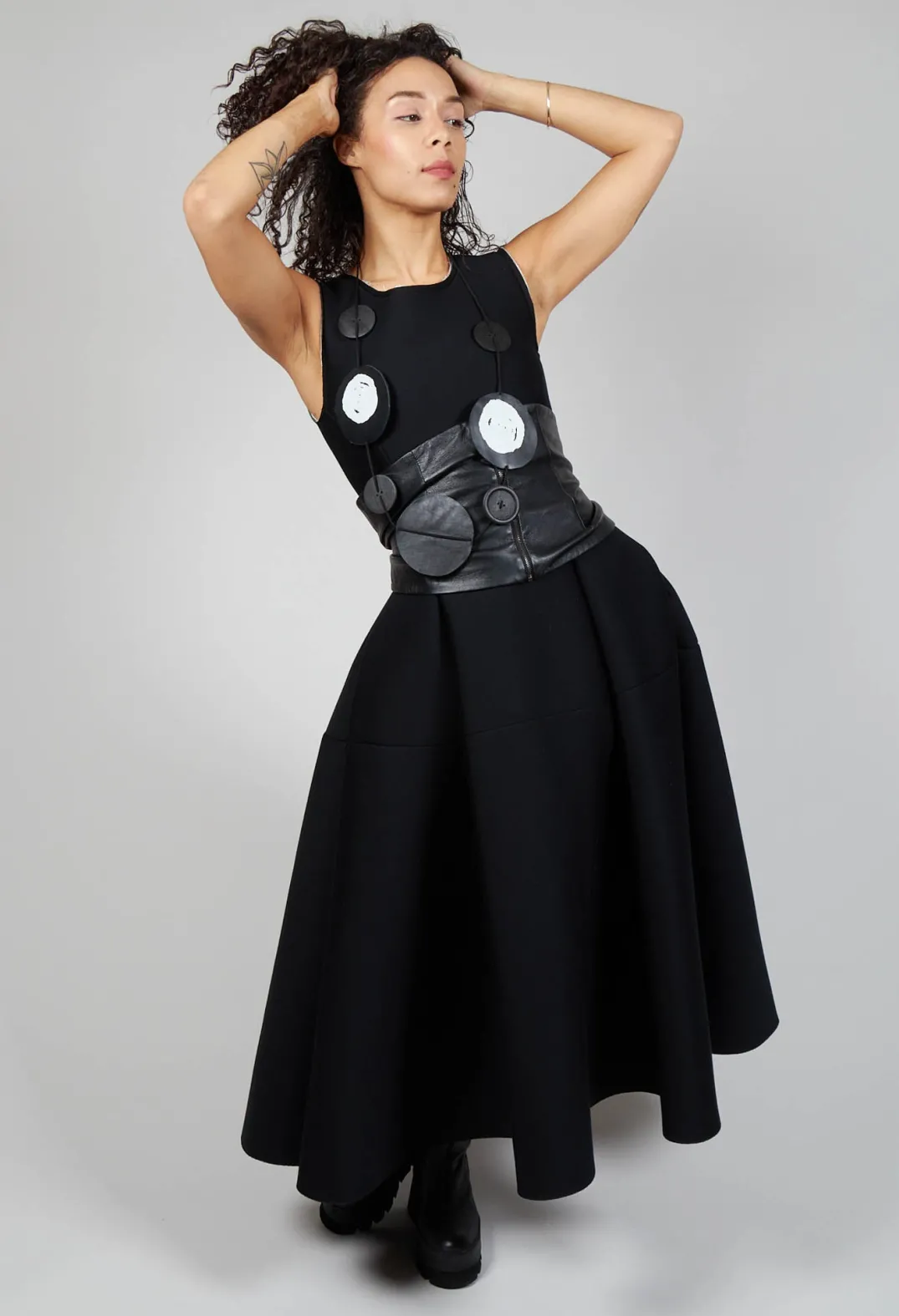 Malloni Belts^Waist Belt in Nero
