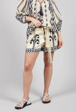 Rene Derhy Shorts^Wanda Shorts in Ecru
