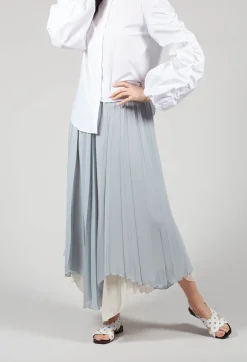 Sfizio Skirts^Waterfall Skirt in Blue Blizard