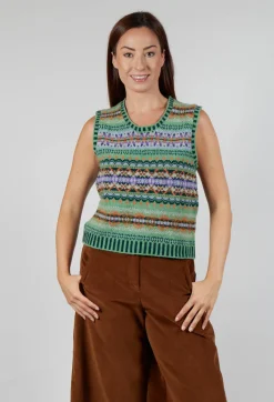 Eribe Tops^Westray Vest in Meadow