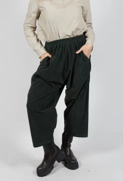 Apuntob Trousers^Wide Leg Culottes in Forest