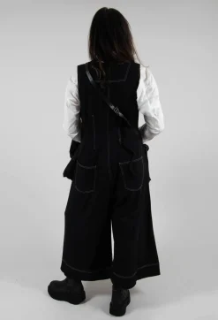 Bitte Kai Rand Jumpsuits^Wide Leg Denim Style Jumpsuit in Black