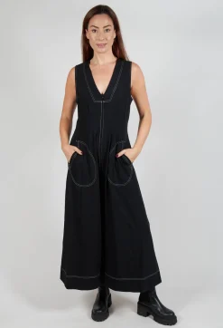 Bitte Kai Rand Jumpsuits^Wide Leg Denim Style Jumpsuit in Black