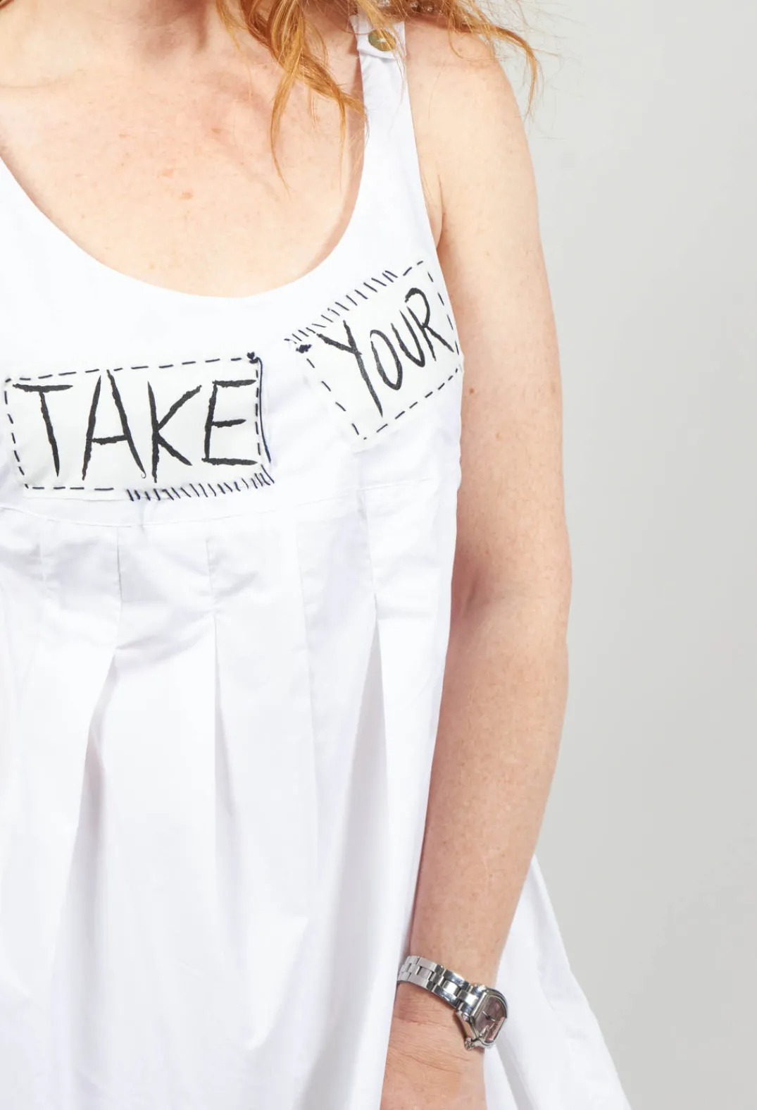 Bread and Butter Jumpsuits^Wide Leg Drop Crotch Jumpsuit in White