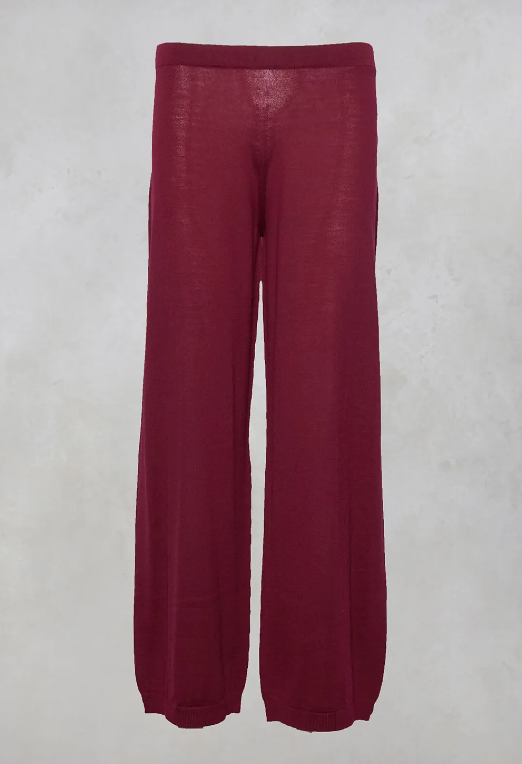 Marc Point Knitwear^Wide Leg Knit Trousers in 7043