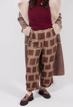 Aleksandr Manamis Trousers^Wide Leg Trousers in Black Dirty