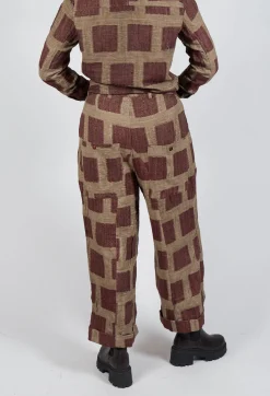 Aleksandr Manamis Trousers^Wide Leg Trousers in Black Dirty