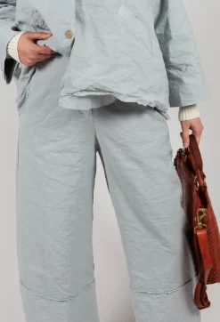 Aequamente Trousers^Wide Leg Trousers in Ghiaccio