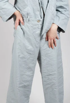 Aequamente Trousers^Wide Leg Trousers in Ghiaccio