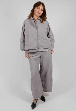Aequamente Trousers^Wide Leg Trousers in Taupe