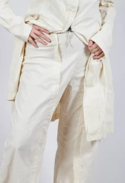 Rundholz Dip Trousers^Wide-Leg Barrel-Style Trousers in Greige