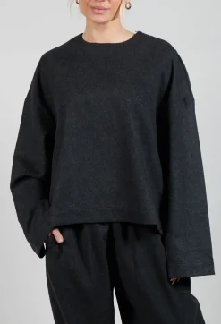 La Vaca Loca Tops^Wok Fresca Top in Bristol Grey