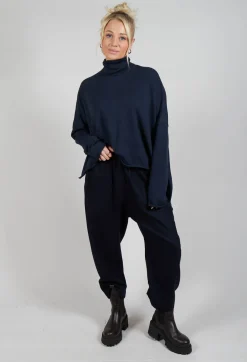 La Vaca Loca Trousers^Wok Ojo Trousers in Ink Blue