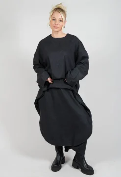 La Vaca Loca Skirts^Wok Onda Skirt in Bristol Grey