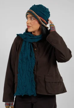 Butapana Hats^Wool Bucket Hat in Turquoise