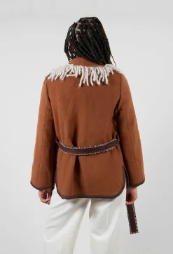 Sfizio Jackets^Wool Jacket in Nutmeg