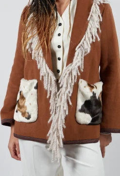 Sfizio Jackets^Wool Jacket in Nutmeg