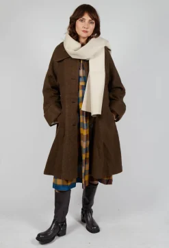 Eka Dresses^Wool Raven Dress in Yellow Check