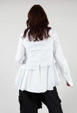 Rundholz Mainline Shirts & Blouses^Wrap Over Shirt in White