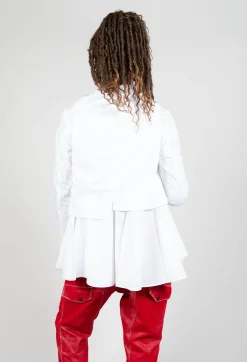 Rundholz Mainline Shirts & Blouses^Wrap Over Shirt in White