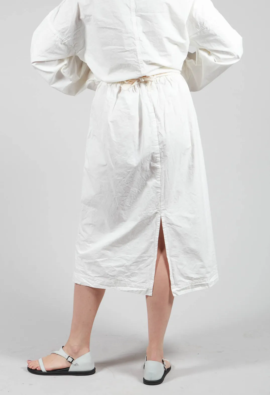 Album Di Famiglia Skirts^Wrap Skirt CC in Milk