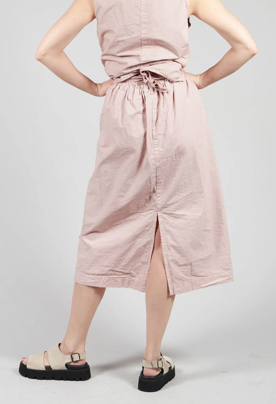 Album Di Famiglia Skirts^Wrap Skirt CC in Petal Pink