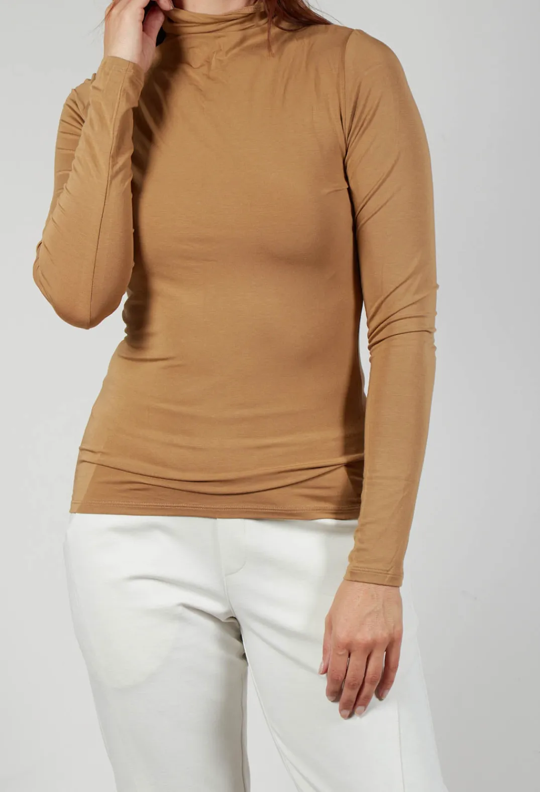 Sarah Pacini Tops^Yasmin Top in Brown
