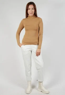 Sarah Pacini Tops^Yasmin Top in Brown